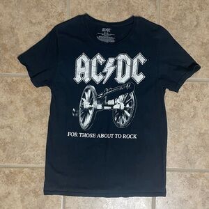 AC/DC For Those About To Rock Heavy Metal Graphic Tee
